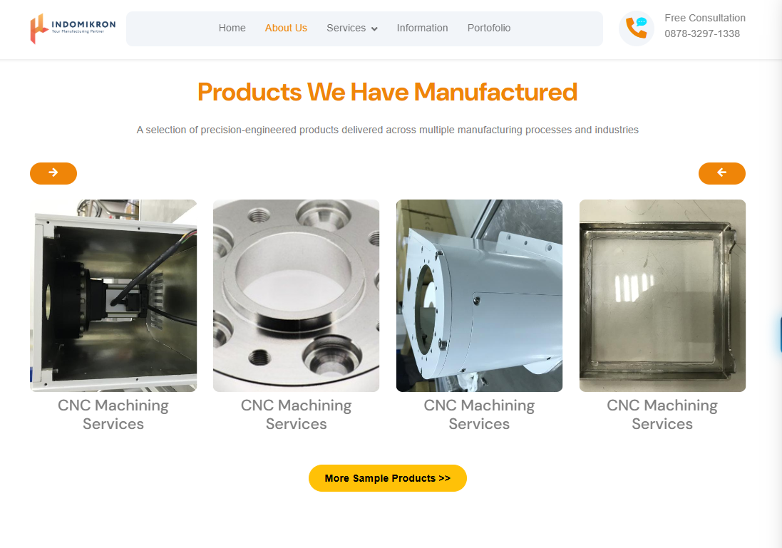 WEB INDOMIKRON Jasa pembuatan website webdev semarang